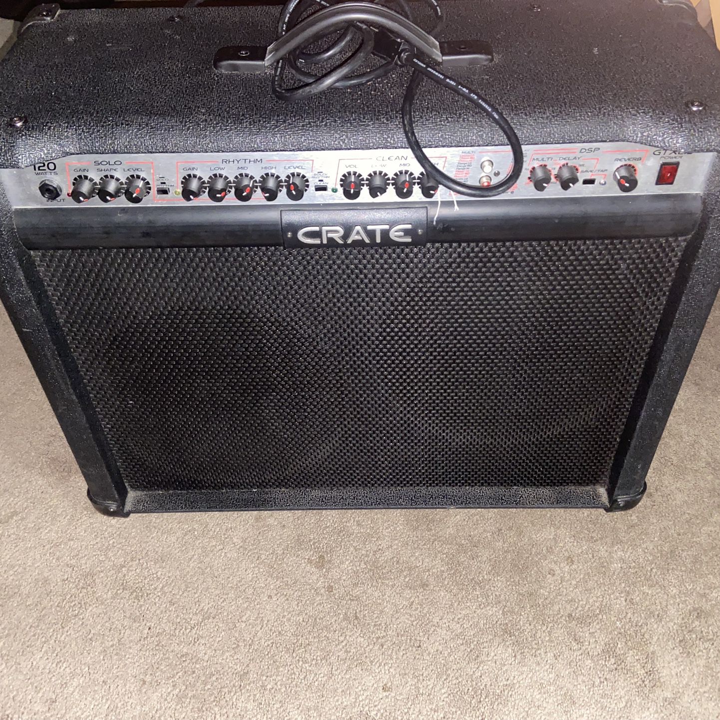 Crate Guitar amp Gtx212 Used