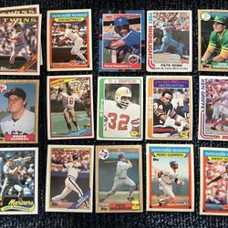 Collectors Cards From The 80s 20$ Per Card