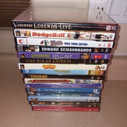 Sealed DVDs