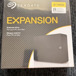 Seagate 8TB External Hard drive 