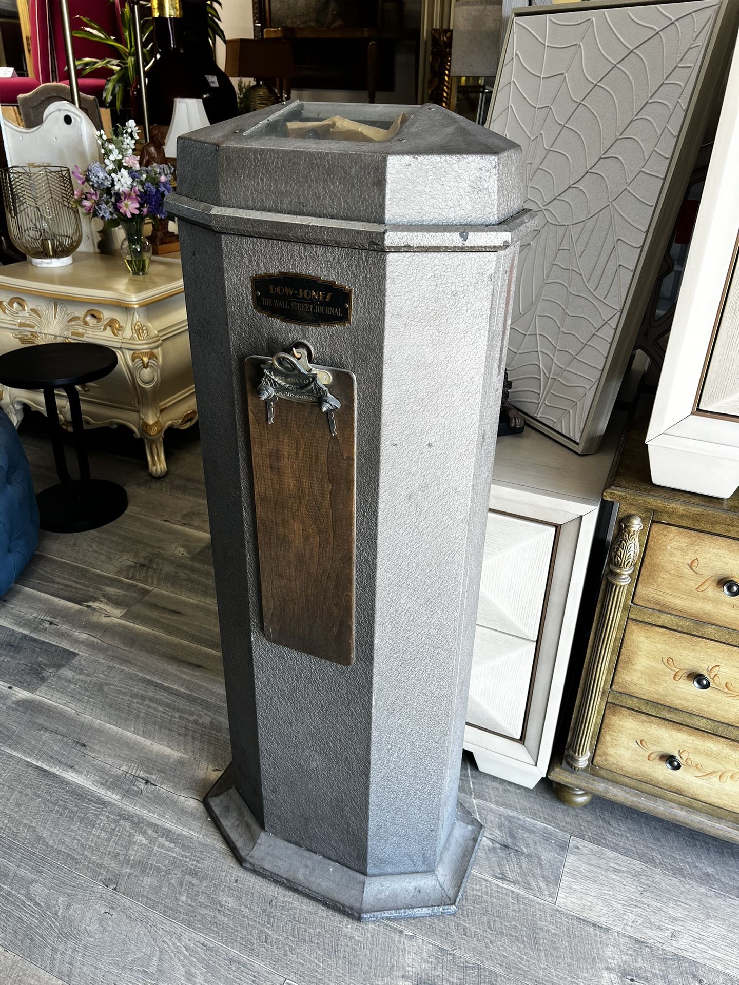 Original Stock Market Ticket Machine