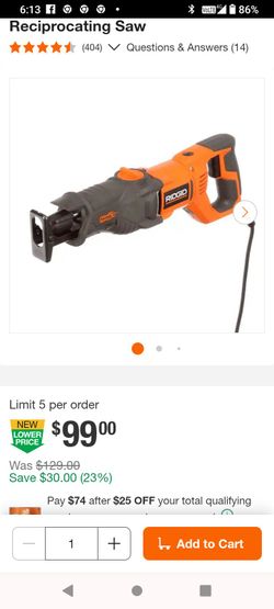 Ridgid saw