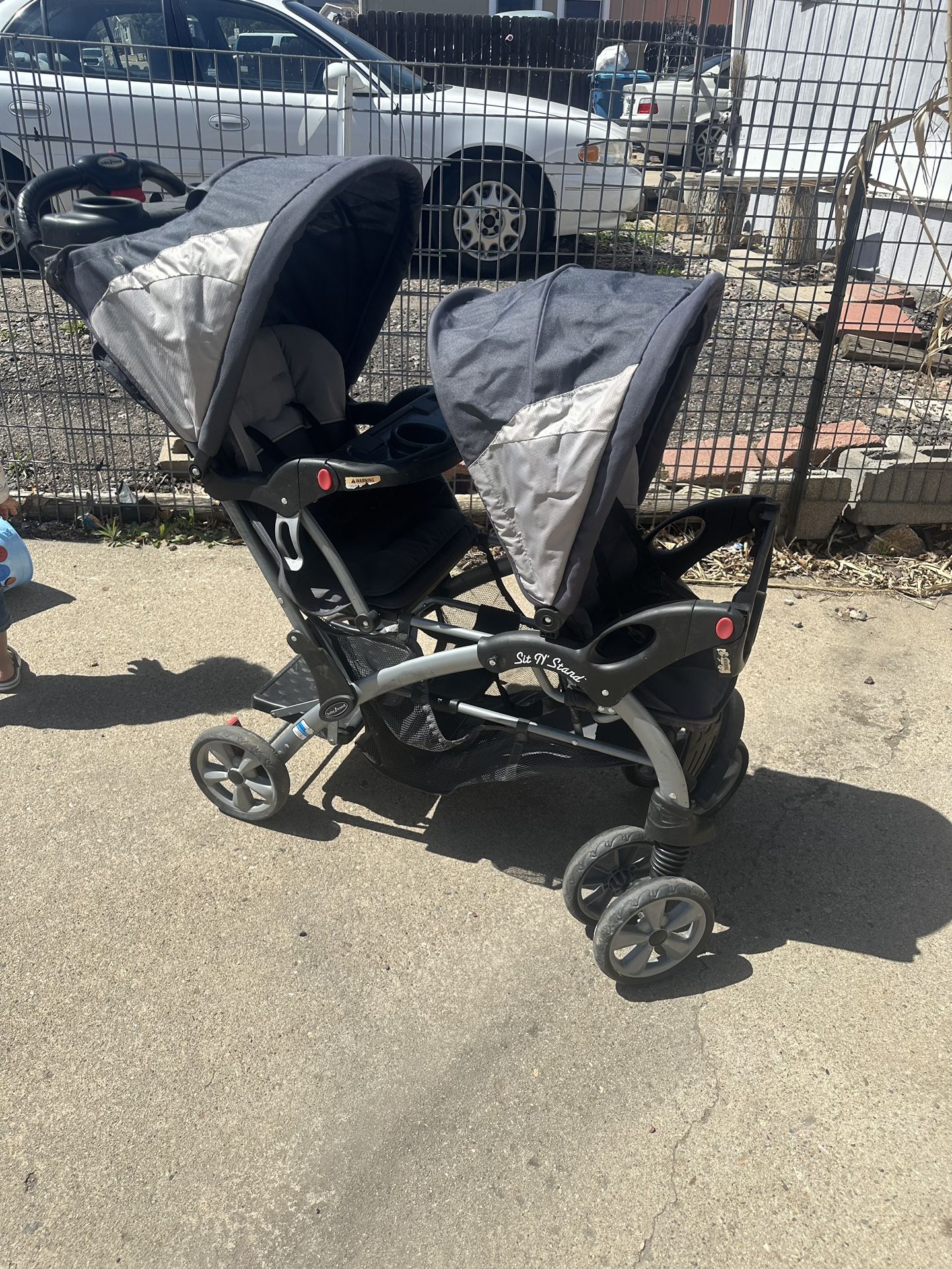 Double Stroller Baby Trend Sit N’ Stand