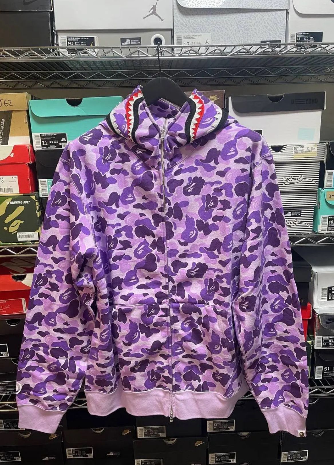 BAPE Taipei Separate Shark Full Zip Hoodie