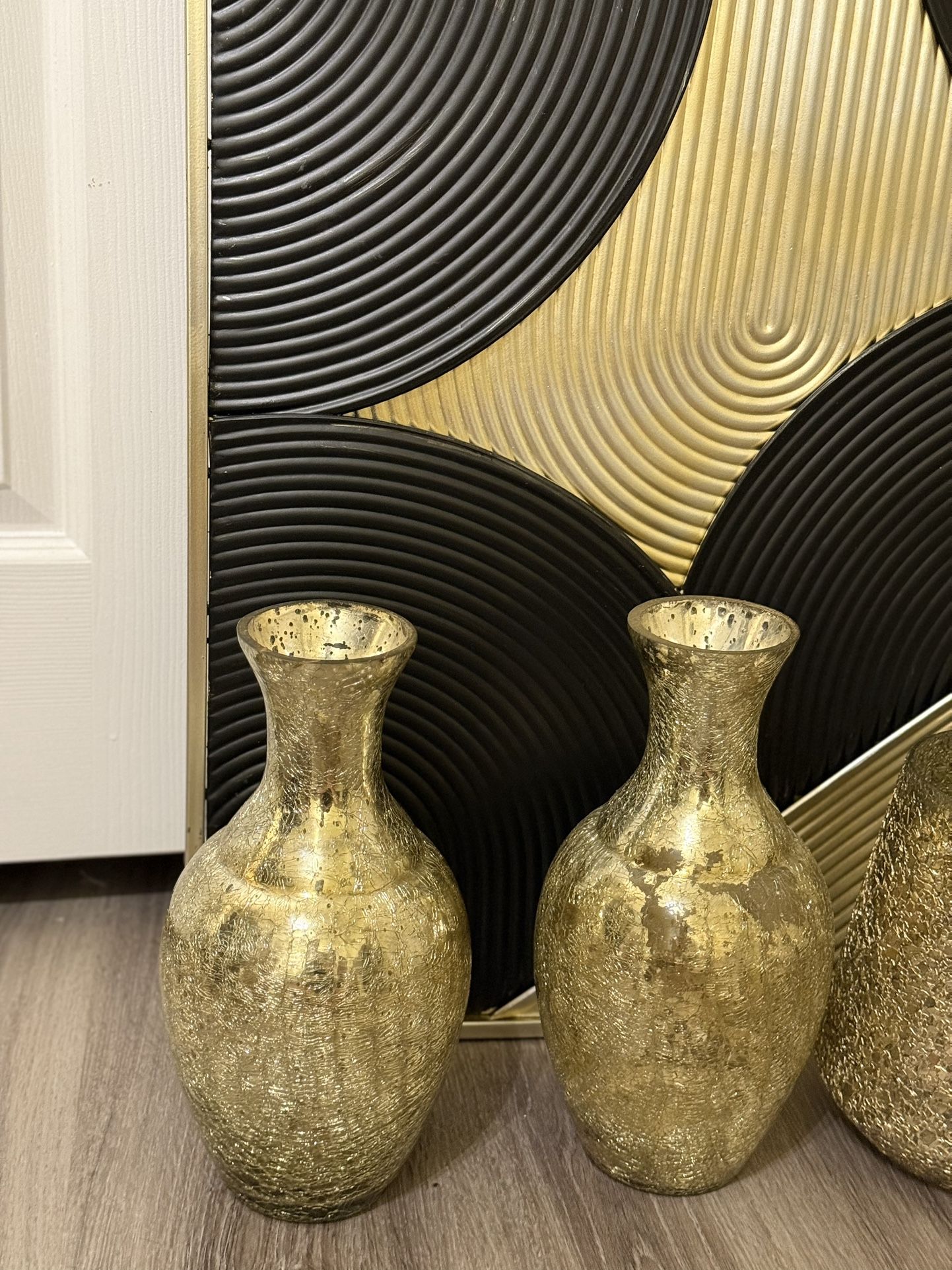Mosaic Texture Glass Votive Candle Holders/Vase