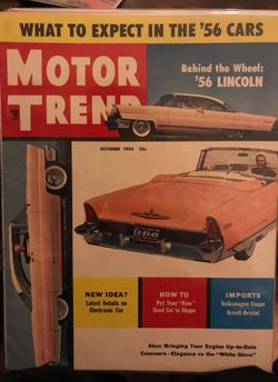 Motor Trend 55’ Feb, April,July,Oct,&Nov
