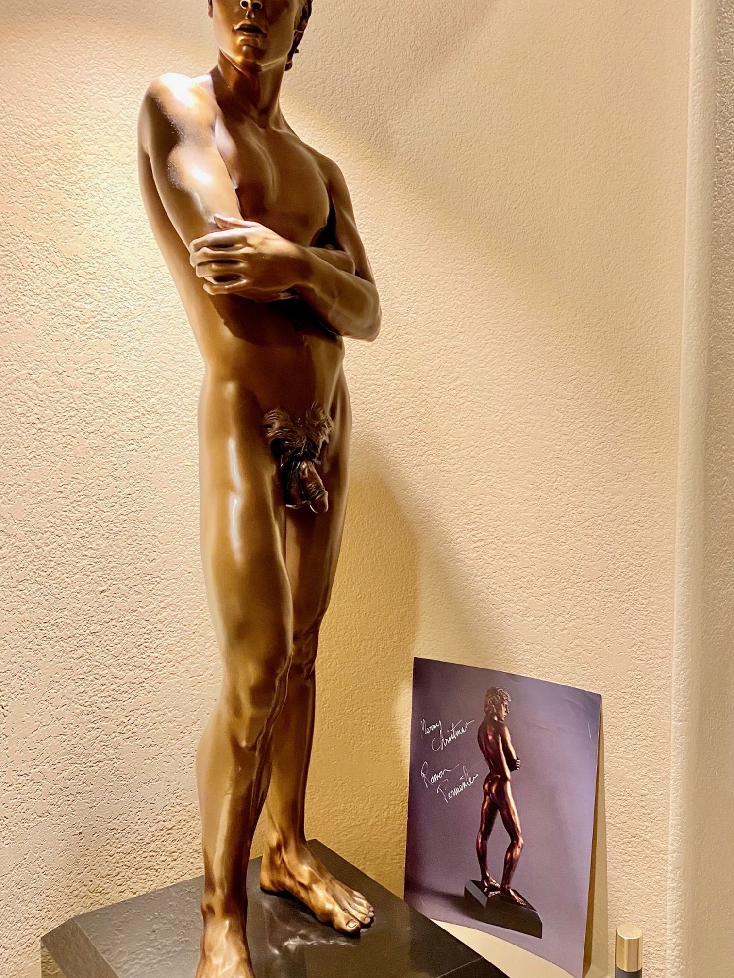 “Undaunted” Bronze Sculpture Ramon Parmenter
