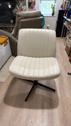 Vanity Office Chair - Leather