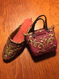 Decoration Hanging Piece Shoe And Purse 