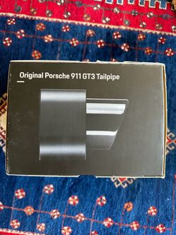Porsche GT3 exhaust Bluetooth speaker (new in box)