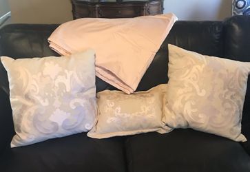 Duvet And Throw Pillows