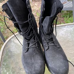 Bates Steel Toe Combat Boots, Women’s 7.5