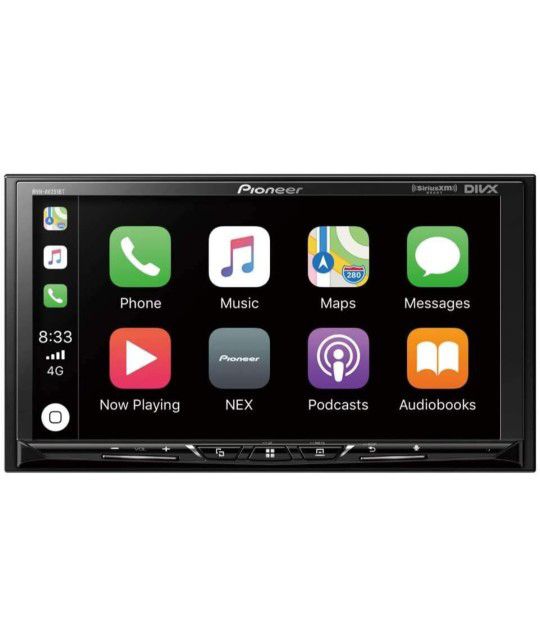 Pioneer MVH-AV251BT Digital Multimedia Video Receiver with 7" Hires Touch Panel Display, Apple CarPlay, Android AUT, Built-in Bluetooth


