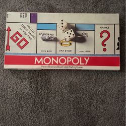 Vintage Monopoly board game