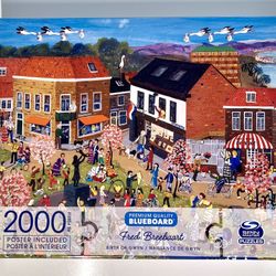 Spin Master - 2000pc Puzzle pieces - “Birth of Gwyn” Fred Breebaart