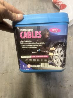 LIGHT TRUCK & SUV Tire Snow CABLES