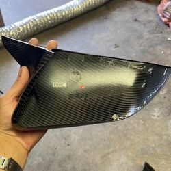 Mustang Carbon Fiber Mirror Caps 