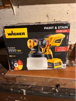 Wagner  cordless  spray  gun