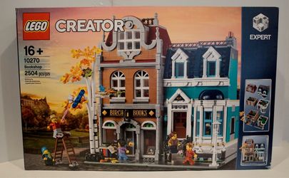 RETIRED New LEGO 10270 Bookshop