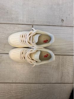 Cream Nike Air Force’s