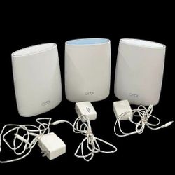 Netgear Orbi Tri-Band Wireless Wi-Fi Router RBR50v2 & 2 Satellite RBS50v2