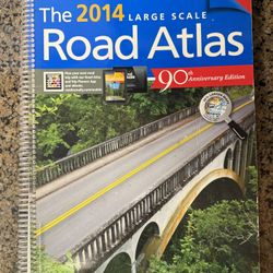 The Rand McNally 2014 & 2006' Large Scale Road Atlas (90th Anniversary Edition)