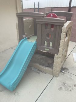 Toddler Playhouse with Slide – Indoor/Outdoor Kids Climber