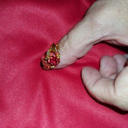 Rose Heart Ring