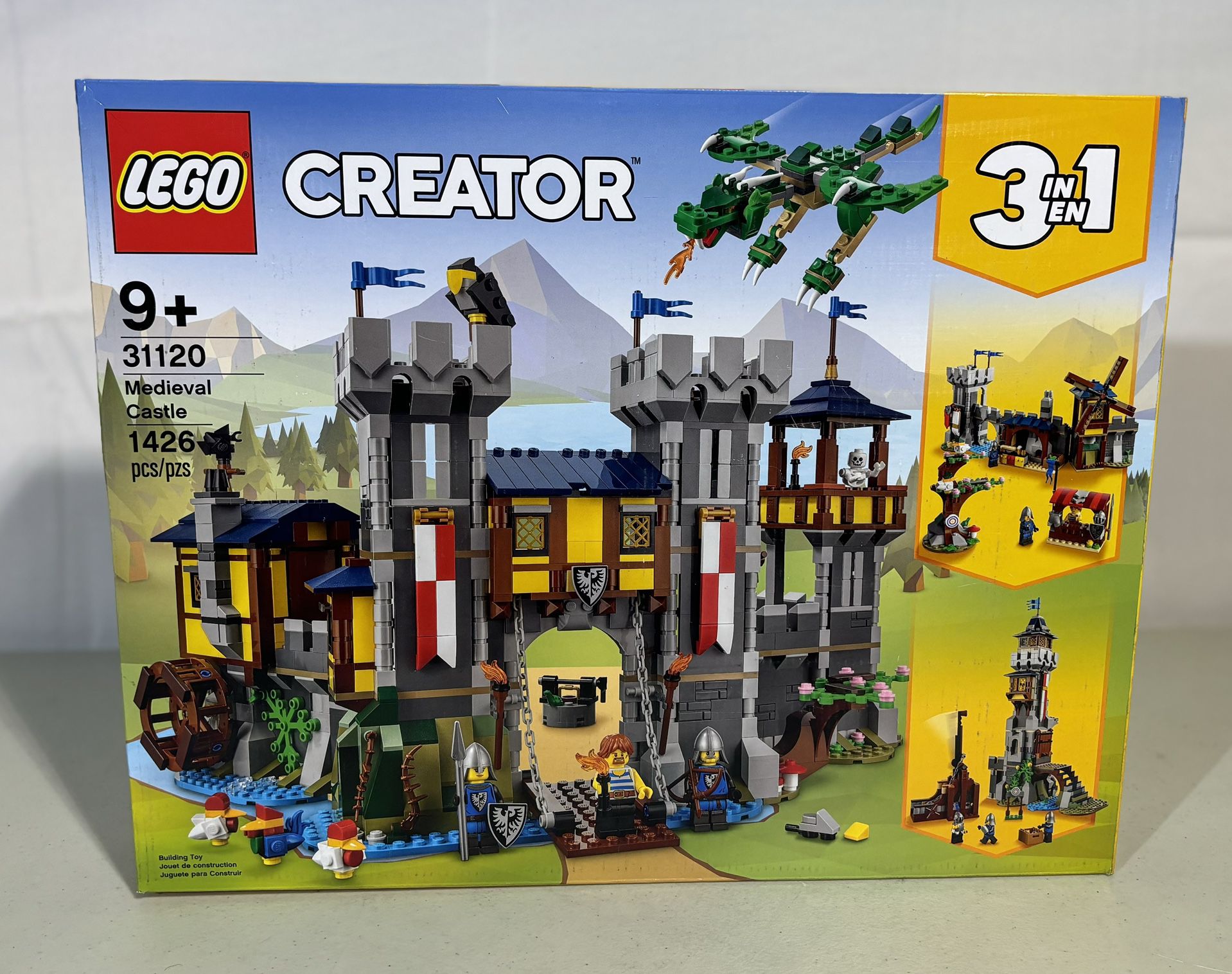 LEGO Creator 3 in 1 Medieval Castle Toy