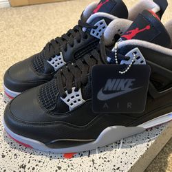 Jordan 4 Retro Bred Reimagined Size 11.5