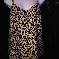 Cute Cheetah Print Tank