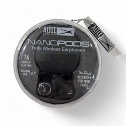 Altec Lansing NanoPods Truly Wireless Earbuds w/ Charging Case - Black   Enjoy your music with the Altec Lansing NanoPods Truly Wireless Earbuds. Thes