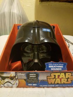 Darth vader talking cookie jar