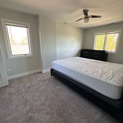 Brand new bed and dresses (with led lights)