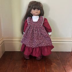 Vintage 1979 Girl Doll With Soft Body 18”
