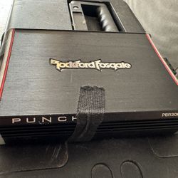 Rockford Fosgate PBR300X4 Punch 300 WATT 1 Channel Boosted Rail Amplifier