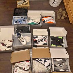 Jordan Retro 4,6,3,7 & 13