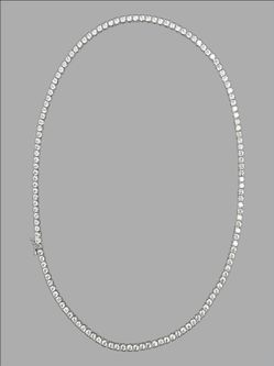 925 Moissanite necklace
