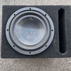 10” Interfire Subwoofer In Vented Box