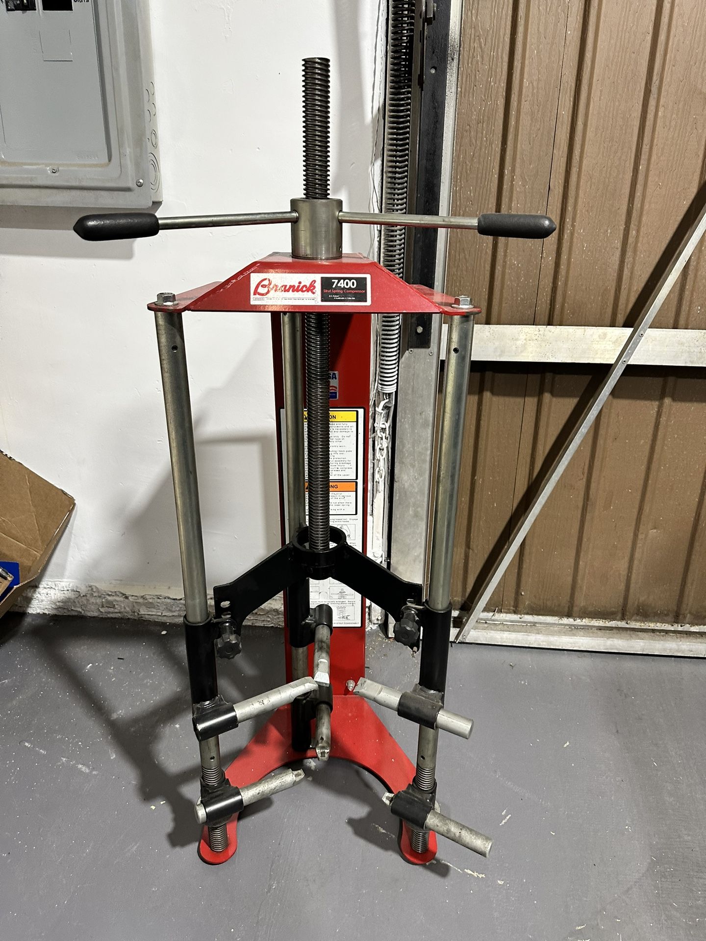 Branick 7400 Strut Spring Compressor Like NEW!