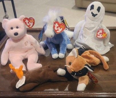 Beanie Babies - $120. For all 5