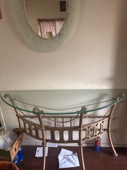 Glass Decorative Table