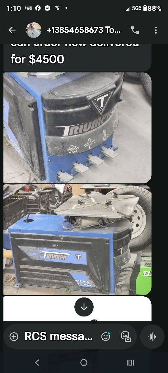 2 lifts and a tire machine for sale