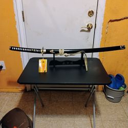 Kill Bill Brides Maid Replica Katana with Stand