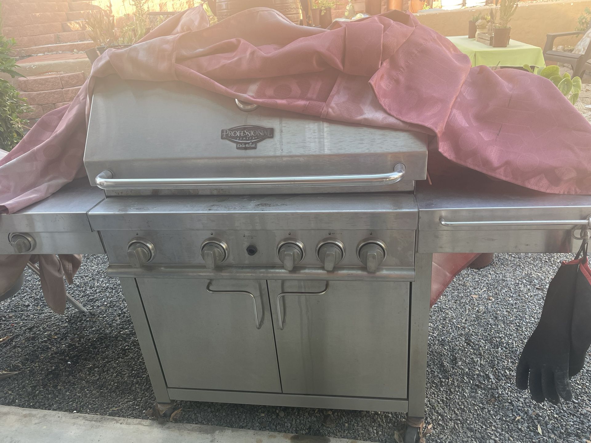 FREE FREE CHAR-BROIL  For FREE  Grill , Stainless Steel