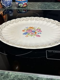Vintage Serving Plate 13 X 10