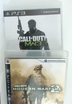 COD MW2 & 3 PS3