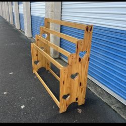 Decorative Wooden Quilt Holder