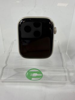 Unlocked Apple Watch Series 7 45MM Starlight Aluminum n/a
