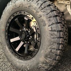 Off Road Rims Titan Wheels A Silverado Tundra Ram F-150 Balistic Pro Comp KMC Method Tacoma Wrangler Yukon Tahoe 